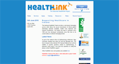 Desktop Screenshot of healthlink.ie